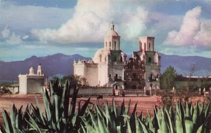 POSTCARD San Xavier Mission, Tucson, AZ - Picture 1 of 2