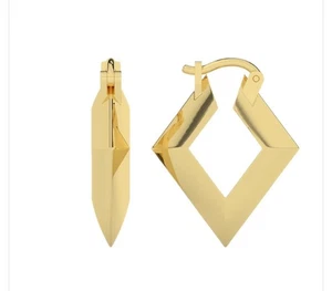 Didi Rose Jewelry  DIAMOND HOOP EARRINGS - Picture 1 of 3