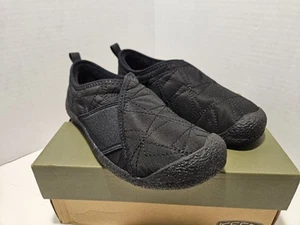 NIB KEEN Women’s Size 7.5 Howser Wrap Slip On Shoes Quilted Casual BLACK/BLACK - Picture 1 of 15