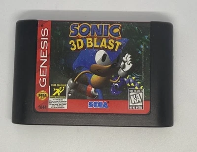 Sonic 3D Blast (Sega Genesis, 1996) solo cartucho  Foto 1 de 4