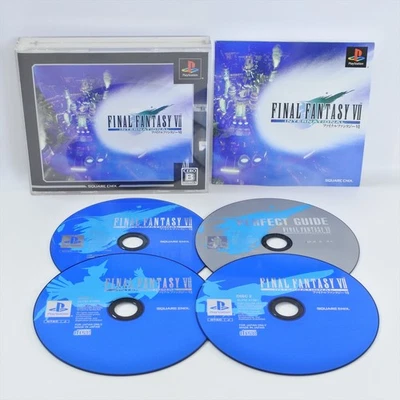 FINAL FANTASY VII 7 INTERNATIONAL Ultimate Hits UH PS1 Playstation JP 2703 p1 - Image 1 of 4