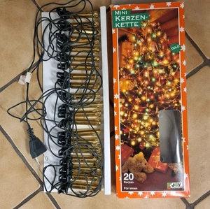 Lichterkette Tannenbaum gold warmweiß 20 Kerzen - Bild 1 von 2