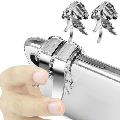 L1R1 Trigger Aim Key Metal Joystick Fire Button Grip Trigger Gamepad Controller - Image 1 of 4