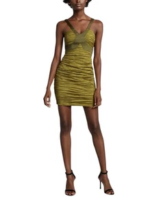 Neu mit Etikett Größe 6 BCBGMAXAZRIA Kleid Peridot Farbe Bodycon Kleid UVP $ 348 - Bild 1 von 10