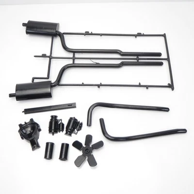 1965 Corvette Sting Ray Vintage 1975 Monogram 1:8 Model Kit Parts Lot - Image 1 of 4