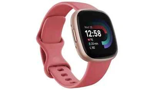 Smart Watch Fitbit Versa 4 - rosa sabbia/rame rosa - Foto 1 di 5