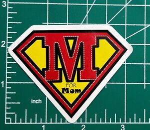 M for Mom- Vinyl Decal Sticker Bomb Waterproof Car Notebook Laptop Skateboard