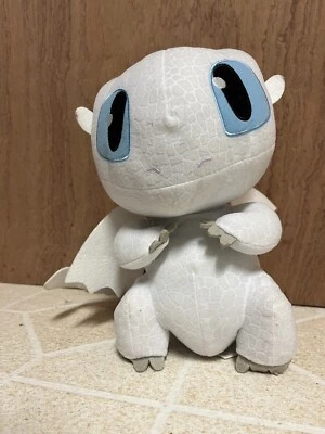 How to Train Your Dragon Hidden World Squeeze Growl Light Fury 10" Plush Sounds - Image 1 of 2