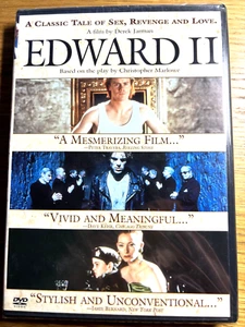 EDWARD II, Ein Film von Derek Jarman über Christopher Marlowe - NEU, NOCH VERSIEGELT DVD - Bild 1 von 2
