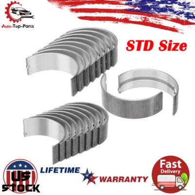 Kit de rodamientos de varilla principal para camioneta Toyota 1985-1991 1992 1993 1994 1995 2,4 L 22RE Foto 1 de 4