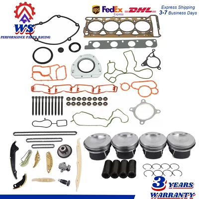 For VW GTI Audi A4 2.0 TFSI CDN CCZ CCTA CAEB Engine Overhaul Rebuild Valves Kit - Image 1 of 4