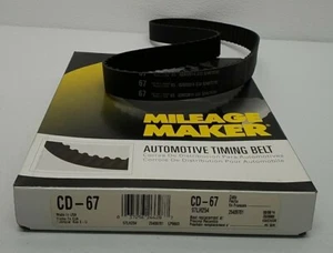 CD-67 Mileage Maker Automotive Engine Timing Belt Made In USA 67 Timing Belt - Picture 1 of 3
