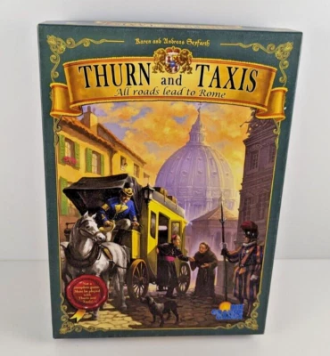 Thurn and Taxis All Roads Lead to Rome Board Game Expansion Rio Grande Complete - Image 1 of 4
