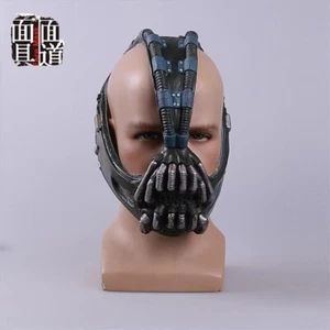 Batman Bane Cosplay Face Mask PVC Soft Anime Helmet Replica Props Accessory - Picture 1 of 5