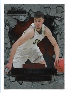 Comodín Franz Wagner 2021-22 Aluminación Draft-Driven Red #DD-12 Orlando Magic - Imagen 1 de 2
