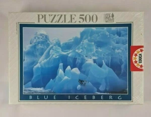 New - Educa Blue Iceberg Jigsaw Puzzle 500 Pieces Vintage 1990's Challenging - Imagen 1 de 6
