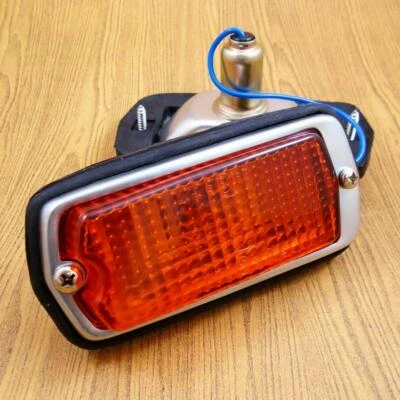 FOR DATSUN 620 TRUCK TURN SIGNAL INDICATOR SIDE MARKER LIGHTS AMBER APPLIED x2 Foto 1 de 4