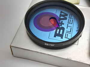 VINTAGE OLD NEW STOCK B+W 58MM ES COLOR PART BLUE  881 SCREW IN FILTER