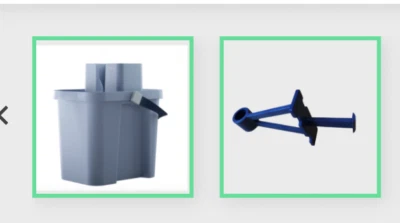 Original Ha-Ra ERA Eimer mit Presse z. pressen der Bodenexpress 42 cm Bodenfaser - Bild 1 von 4