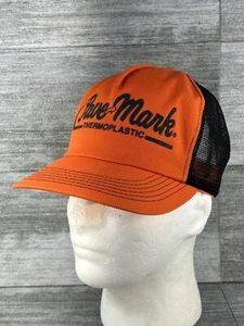 VTG Pave Mark Thermoplastic K Products USA Made Trucker Mesh Snap Back Hat OSFA - Picture 1 of 12