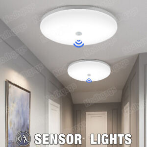 LED Deckenleuchte mit Bewegungsmelder Deckenlampe Sensorlampe Treppenleuchte