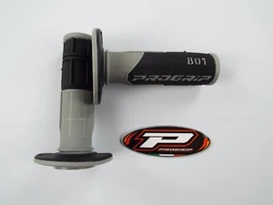 PRO GRIP 801 Nero Manopole Motocross Enduro SX CRF YZF YZ RMZ RM SXF CR TC TE EC - Foto 1 di 1