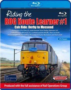 Riding the ROG Route Learner #1 - Cab Ride: Derby to Mossend *Blu-ray - Foto 1 di 1