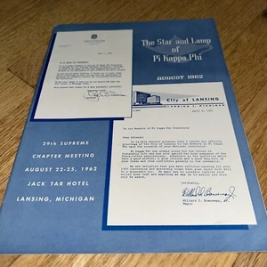 May 1962 THE STAR AND LAMP OF PI KAPPA PHI Magazine SUPREME CHAPTER Mtg. LANSING - Picture 1 of 18
