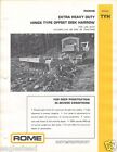 Farm Implement Brochure - Rome - TYH - Extra HD Offset Disk Harrow 1976 (F1177)