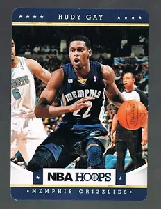 2012/13 panini NBA HOOPS Taco Bell RUDY GAY #38 GRIZZLIES / CONNECTICUT - Picture 1 of 1