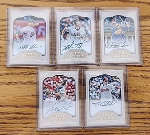 (5) 2012 Topps Gypsy Queen Autograph AUTO Lot - Picture 1 of 4