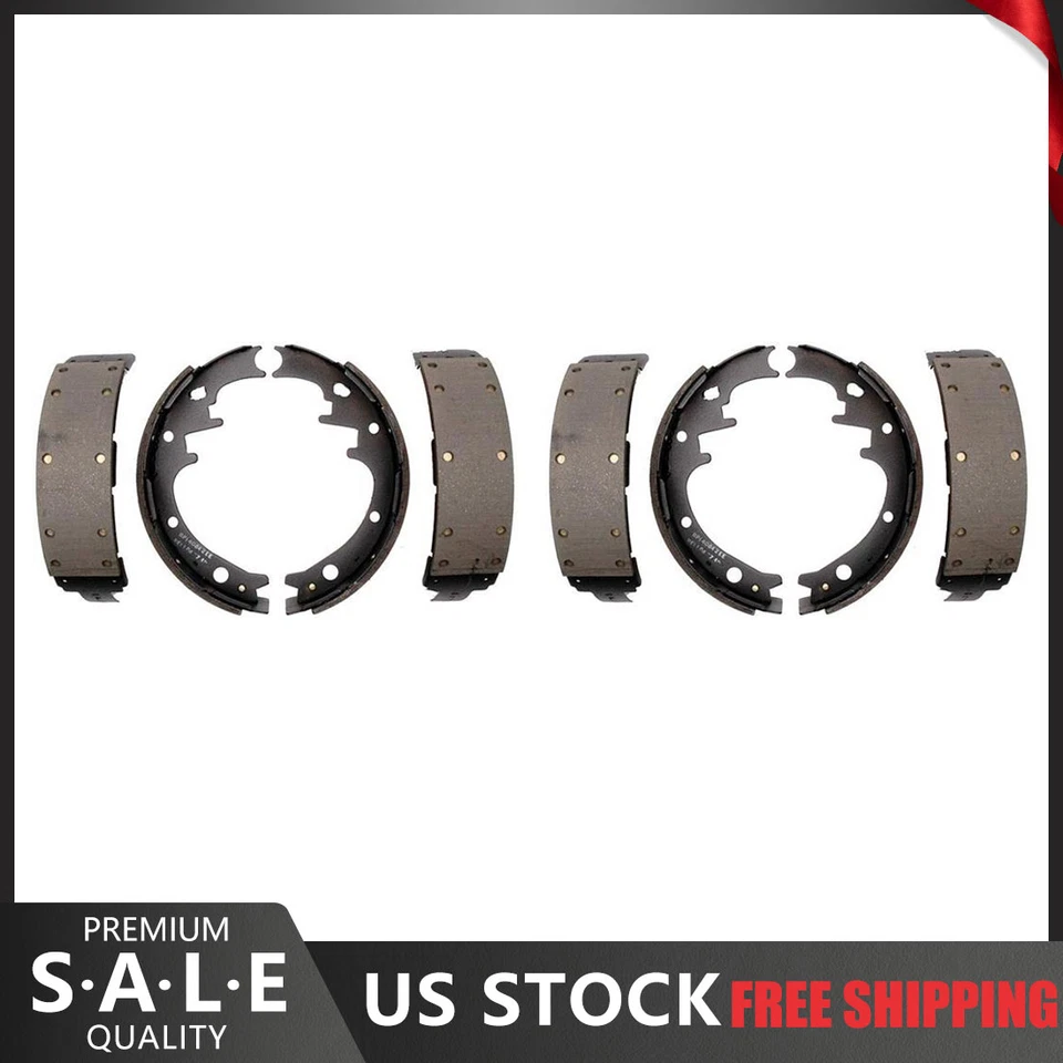 For 1976 Plymouth Duster Front Rear Kit Drum Brake Shoes - Raybestos - Image 1 of 3