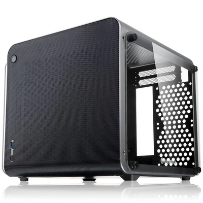 RAIJINTEK METIS EVO TG Mini-ITX Gehäuse Tempered Glass 0R20B00161 - Immagine 1 di 4
