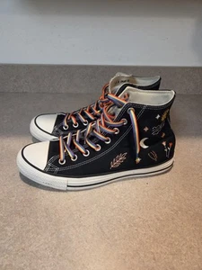 Converse Chuck Taylor All Star Lift It's OK To Wander Hi Black - Picture 1 of 14