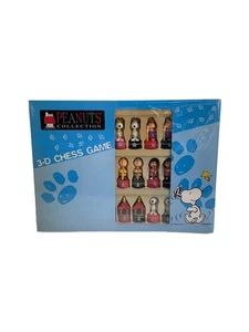 Vintage Peanuts Snoopy 3D Schach Brettspiel Komplettsatz Selten Sammlerstück Japan - Bild 1 von 6