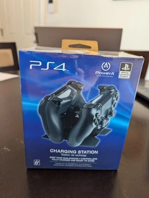 New PowerA PlayStation PS4 Charging Station CPFA141325-02 NEW IN BOX SEALED - Image 1 of 4