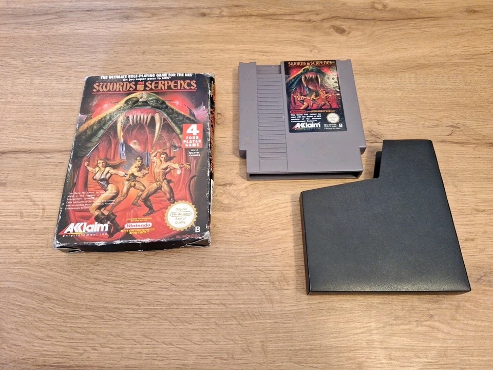 Swords And Serpents Nintendo NES PAL FRA Sans Notice  - Photo 1/4