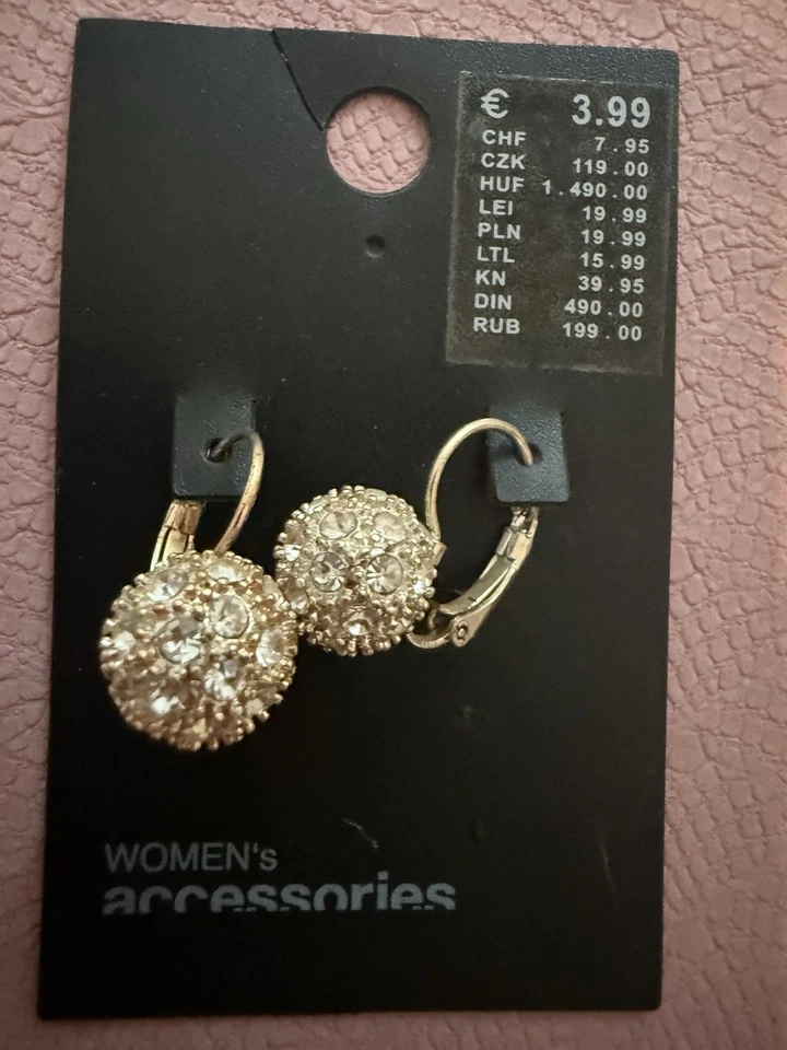 Ohrringe Glitzer - Bild 1 von 1