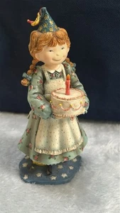 Vintage Special Friends Geburtstag Mädchen Figur Sherri Baldwin 1. Auflage 1999 #39 Kuchen - Bild 1 von 11