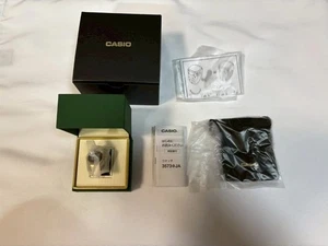 Casio Ring Watch Gold CRW-001G-9JR w/Size adjusting spacer Limited Model NEW - Picture 1 of 5