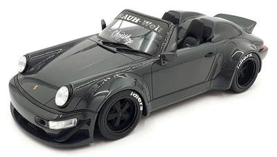 GT Spirit resina escala 1/18 GT369 - Porsche 911 964 Speedster RWB - Cinza Yabai - Imagem 1 de 4