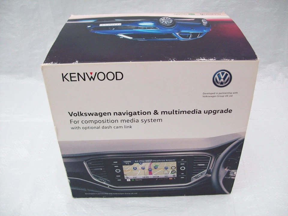 VW Kenwood Navigation And Multimedia Upgrade KNA-L50 ZGB5G0051MBDR - Image 1 of 4