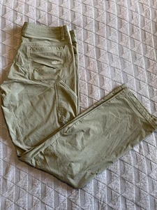 Kuhl Renegade Pants Mens Light Brown Hiking Utility Trail Outdoors 36x34 EXC - Picture 1 of 16