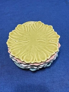 Set Of 5 Vintage WOODFIELD by STEUBENVILLE LEAF Bread/ Salad Plates 6.75" - Picture 1 of 4
