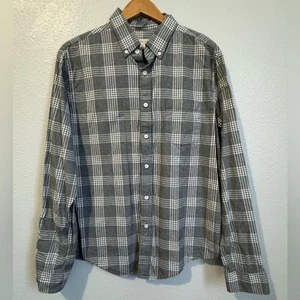 Men’s Large Casual dress shirt, plaid, fall, button down shirt - Picture 1 of 6