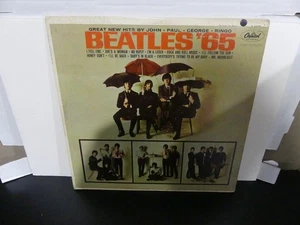 THE BEATLES - Beatles ‘65 Mono 1964 Vinyl LP Record Album Capitol T 2228 - Imagen 1 de 4