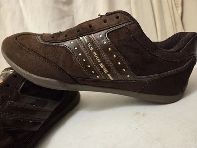 U.S. Polo Assn. Zapatillas ligeras marrones - para mujer talla 9 Foto 1 de 4