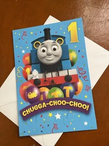 Thomas and Friends American greetings card For A 1 Yr Old - Picture 1 of 2