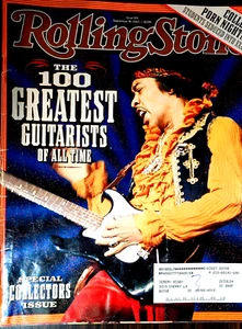 ROLLING STONE : 100 GREATEST GUITARISTS OF ALL TIME - September 18, 2003 Issue - Picture 1 of 2