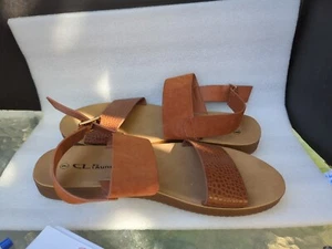 CL Laundry GHI-065 Faux Leather Strap Open Toe Sandals Womens Shoe Size 9 (1) - Picture 1 of 3